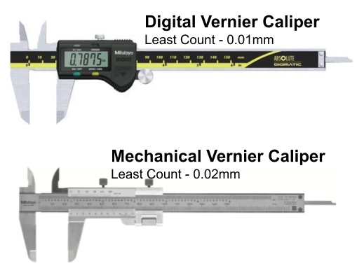micrometer caliper vs vernier caliper